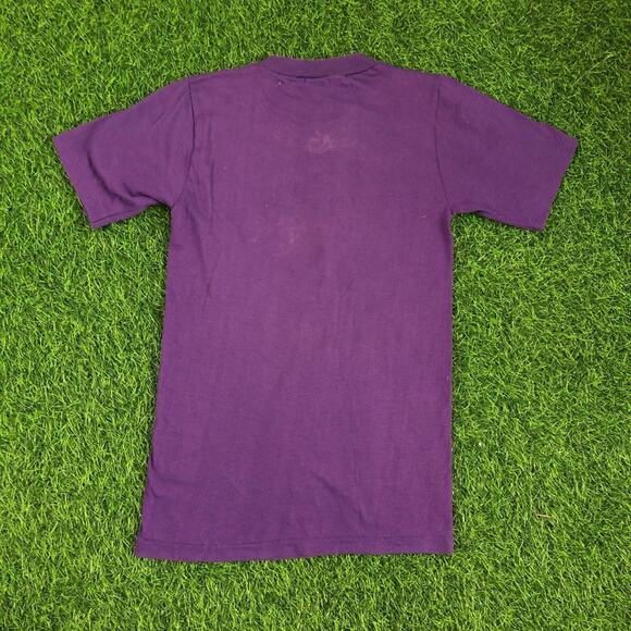 Purple USAF Chanute AFB Illinois Eagle Graphic Tee - Picture 2 of 5